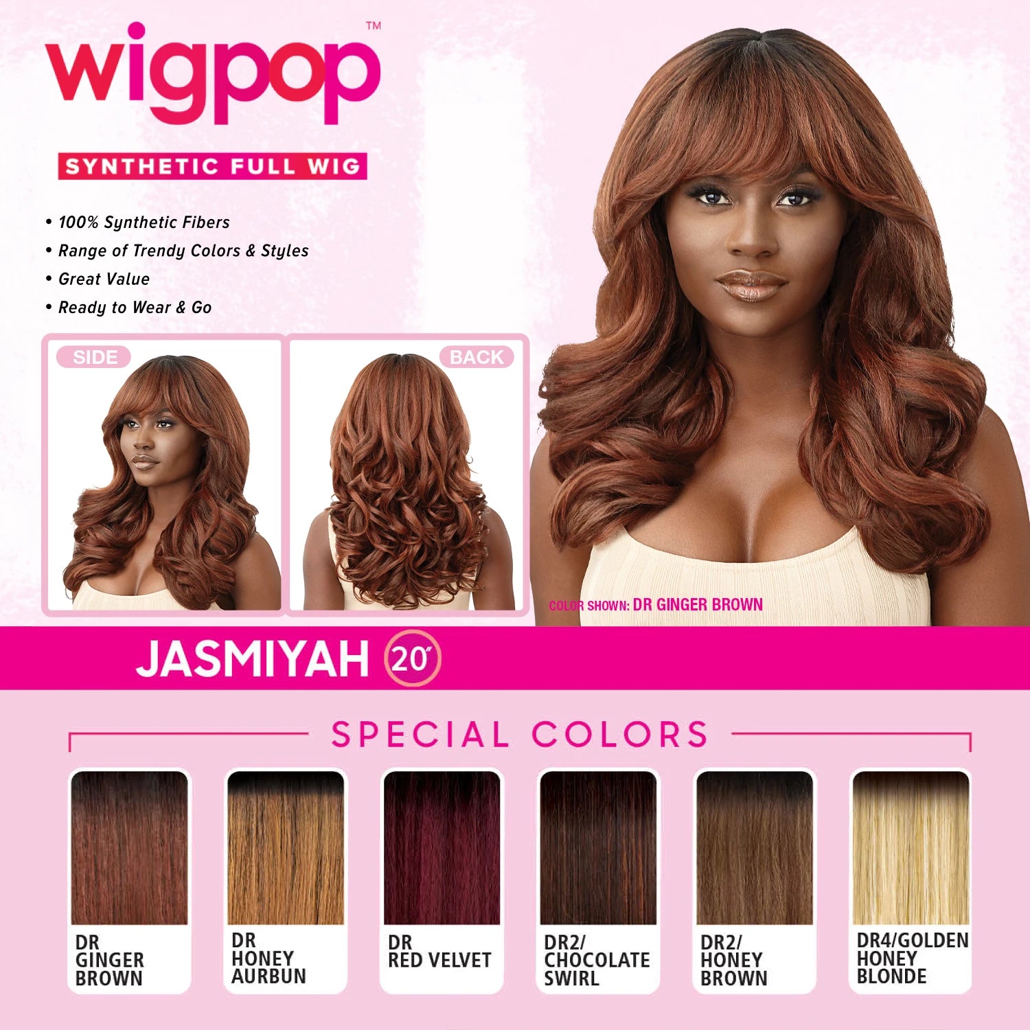 Outre Wigpop Full Wig, Jasmiyah