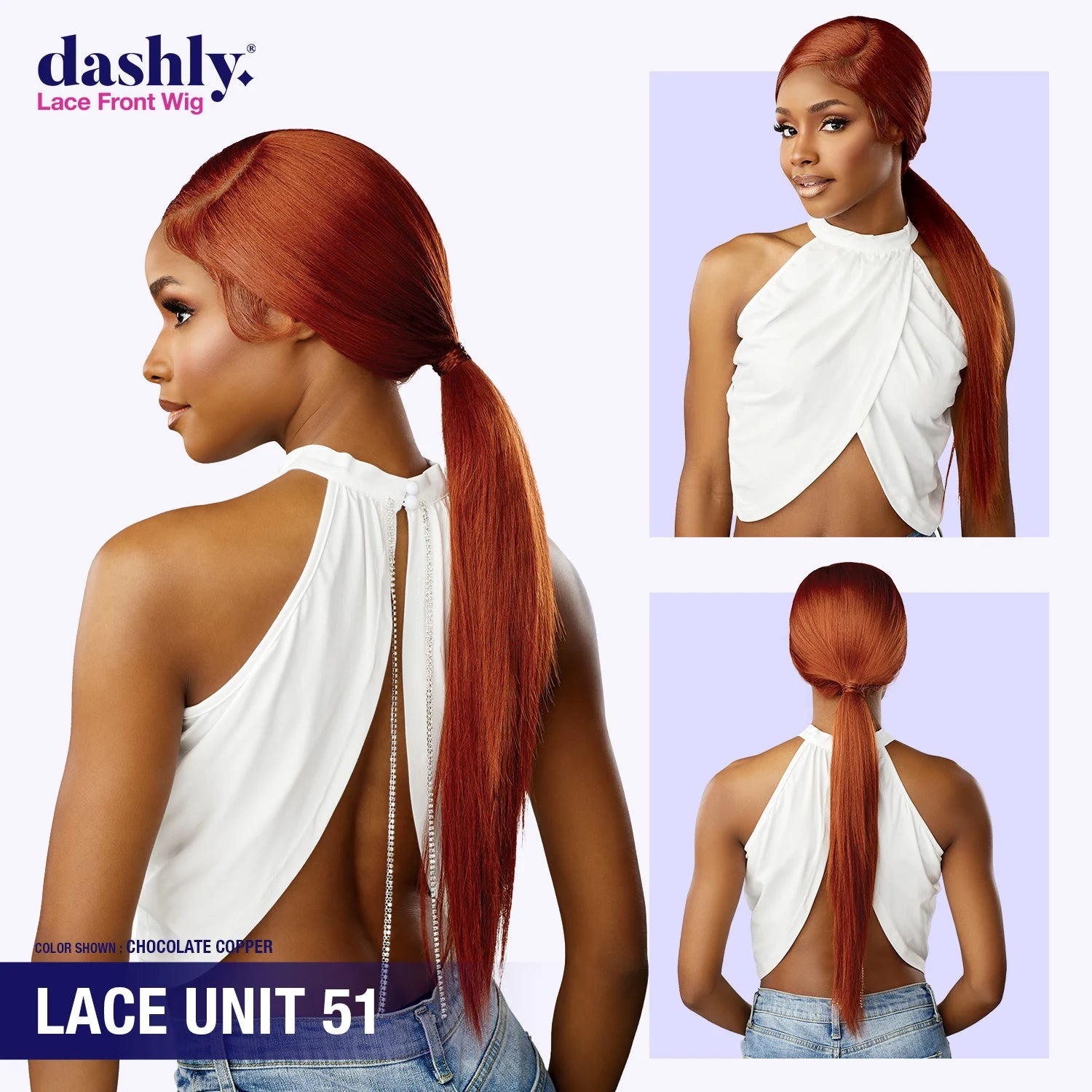 Sensationnel Dashly HD Lace Front Wig Lace Unit 51