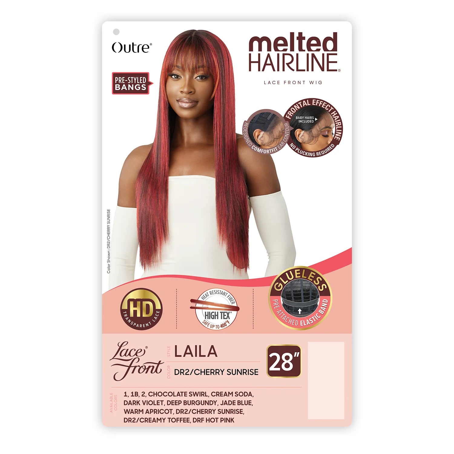 Outre HD Lace Front Wig Melted Hairline Glueless Laila