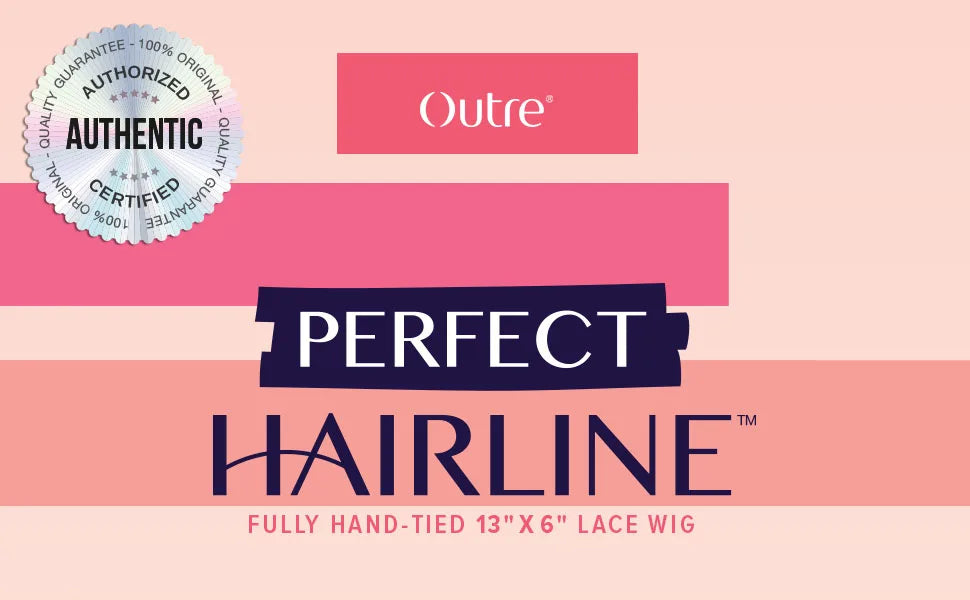 Outre Perfect Hairline HD Lace Wig – Bold Red Waves