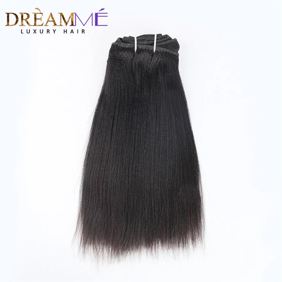 Light Yaki Kinky Clip-In Extensions
