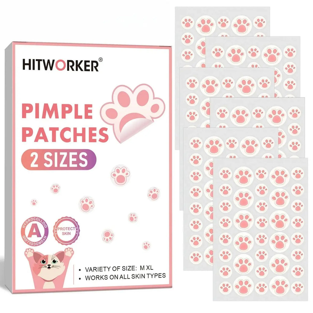 HITWORKER Cute Hydrocolloid Acne Patches (216pcs)