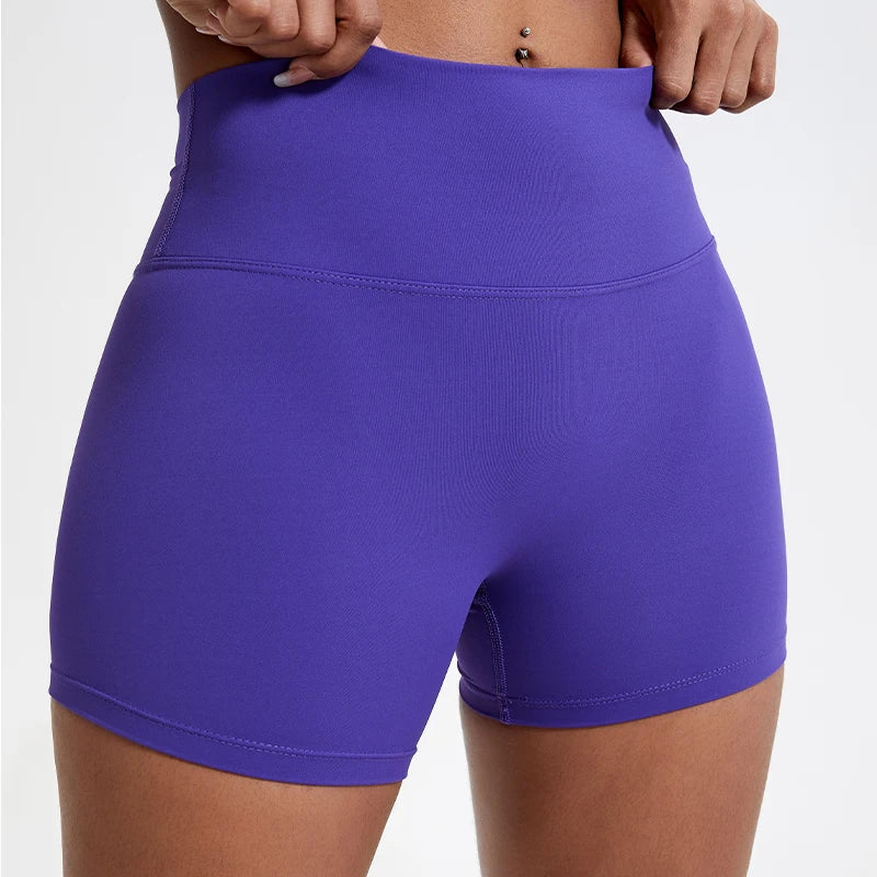 Women's High Waist Yoga Shorts | Buttock Lift Running, Cycling & Workout Leggings