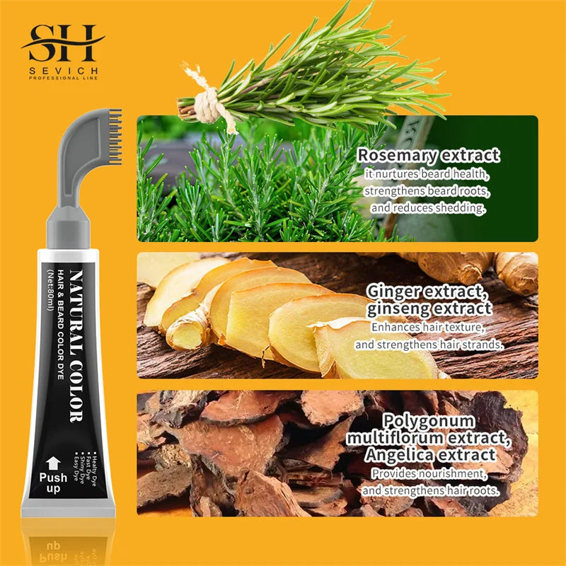Beard Blackening Shampoo (Ammonia-Free)