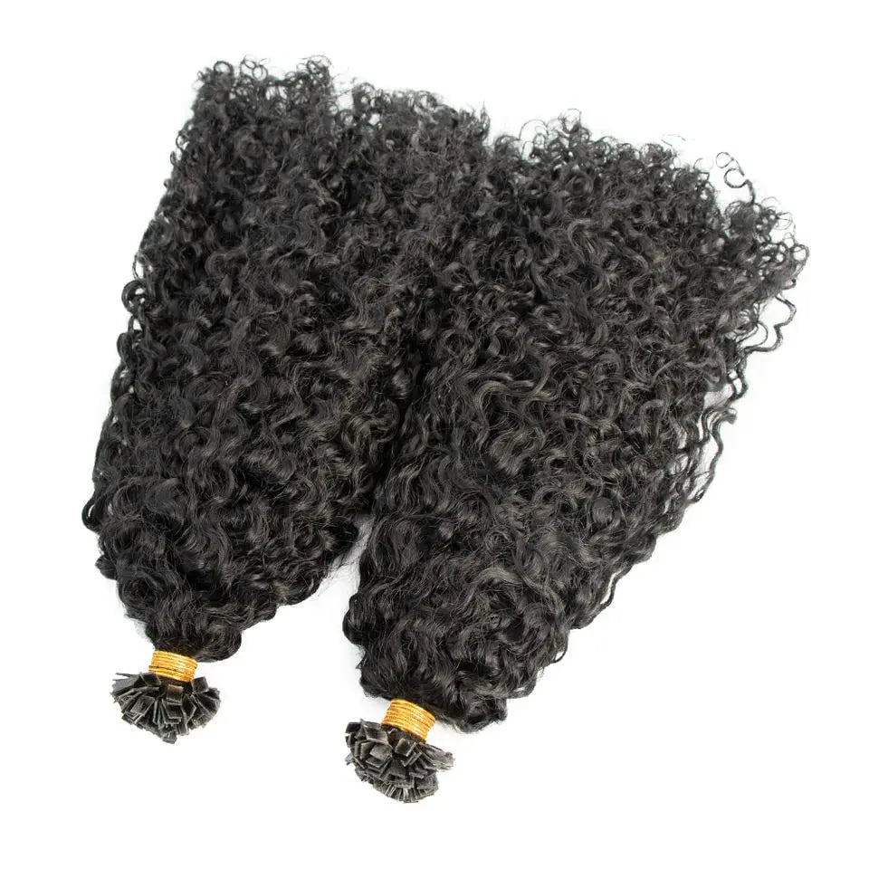 Flat-Tip Keratin Fusion Extensions