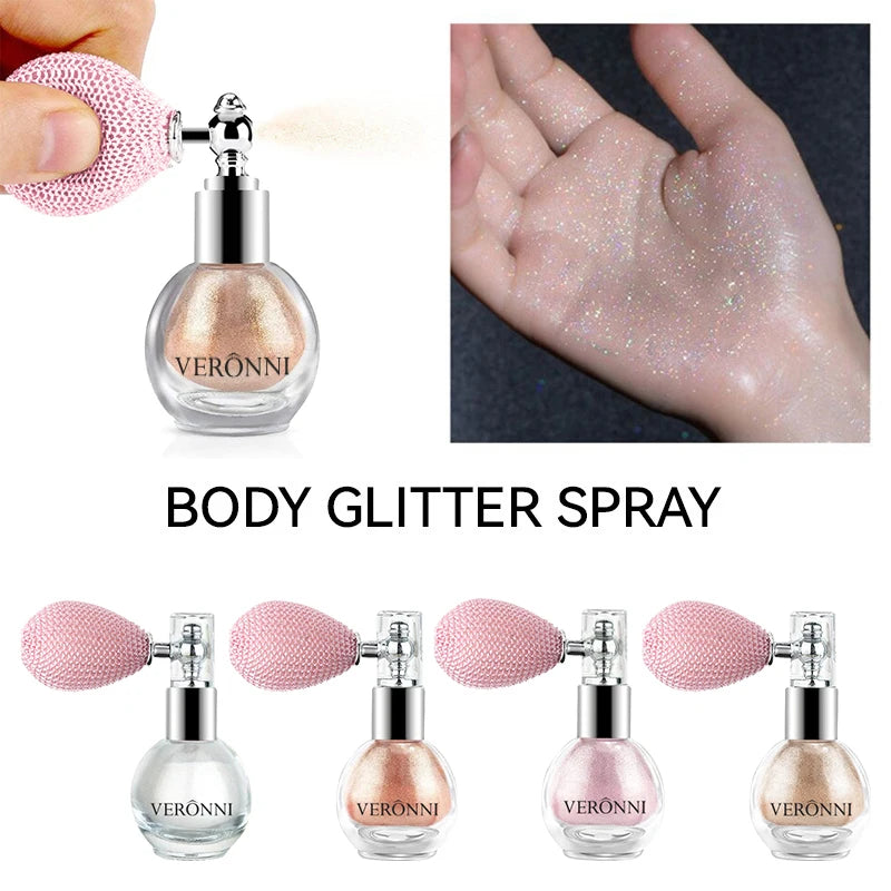 High Gloss Body Diamond Shimmer Spray Powder