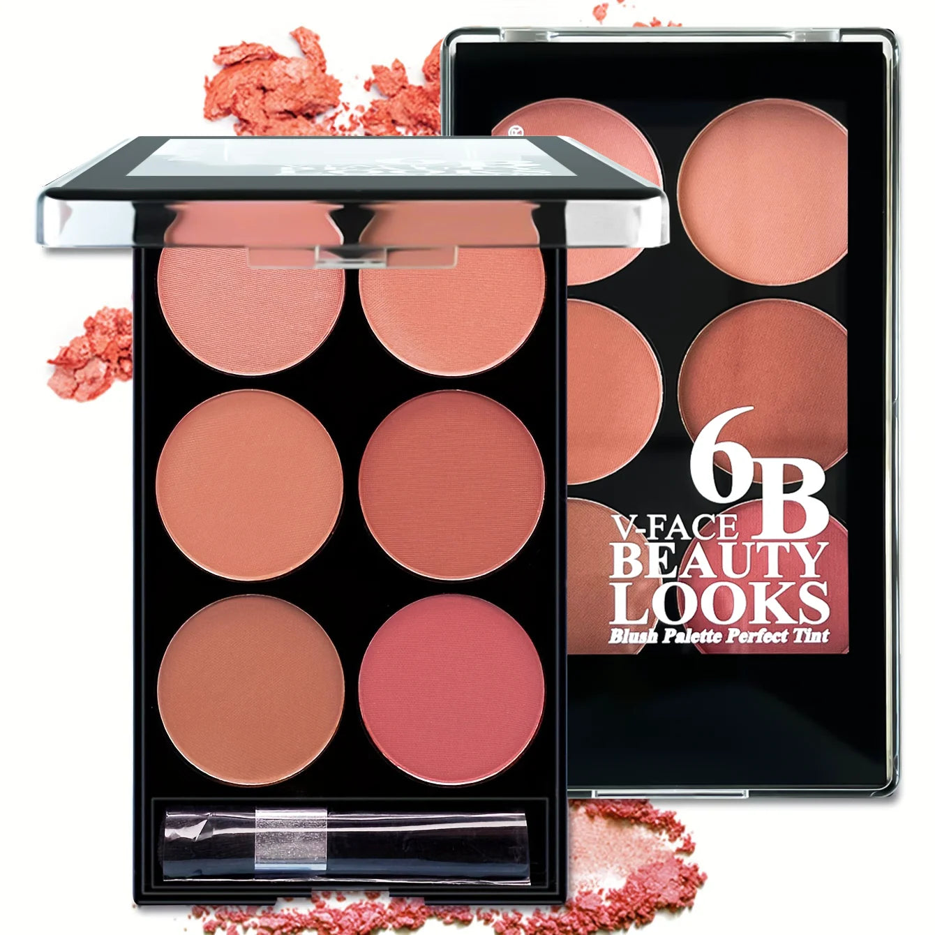 6-Color Blush & Contour All-in-One Palette