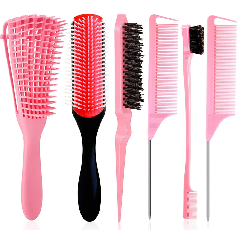 Detangling Brush Set (5pcs)