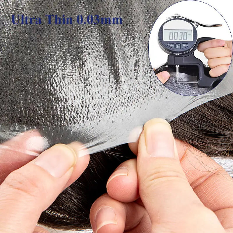 Ultra-Thin Skin Premier Men’s Hair Prosthesis