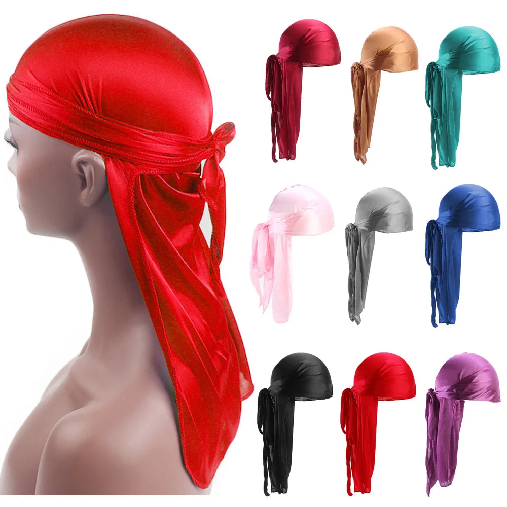 Satin Long-Tail Durag (Unisex)