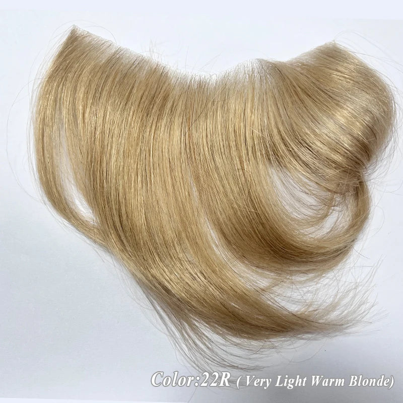 V-Loop Frontal Hairline Toupee for Men