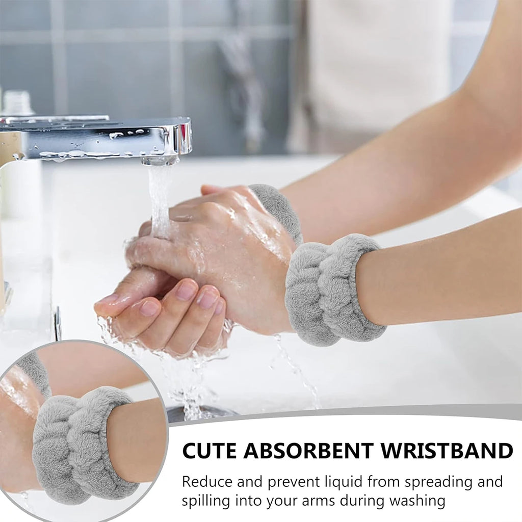 Face Wash Wristband & Headband Set