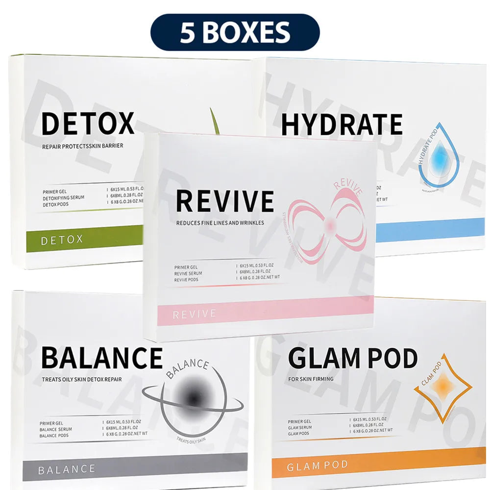 Bubble Facial CO₂ Beauty Machine & Revive Pods