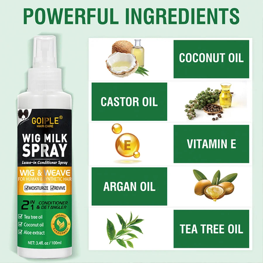 Goiple 2-in-1 Wig Milk Leave-In Spray (100ml)