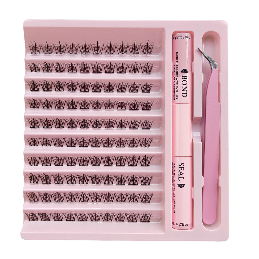 Lash Cluster Extensions Kit – DIY At-Home Lash System