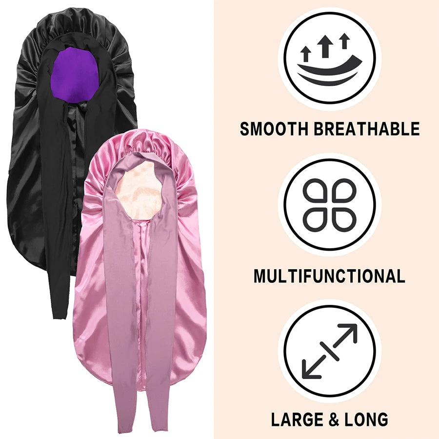 Extra-Large Satin Hair Bonnet