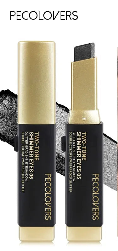 PECOLOVERS Double-Color Eyeshadow Stick