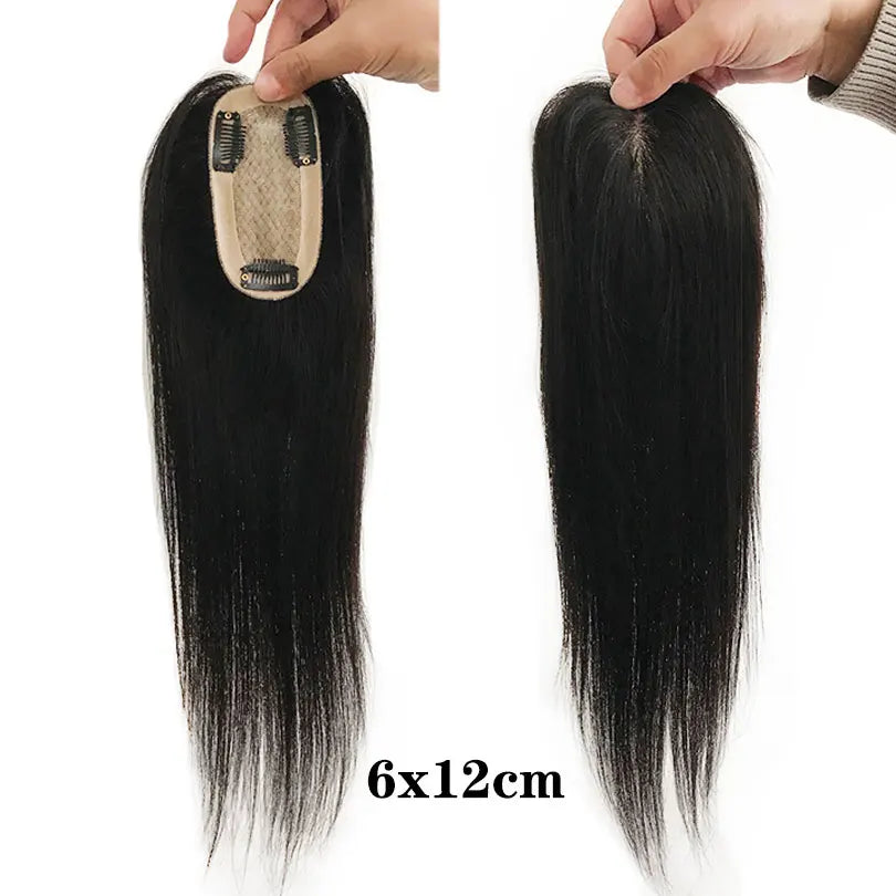 Breathable Silk Base Hair Topper