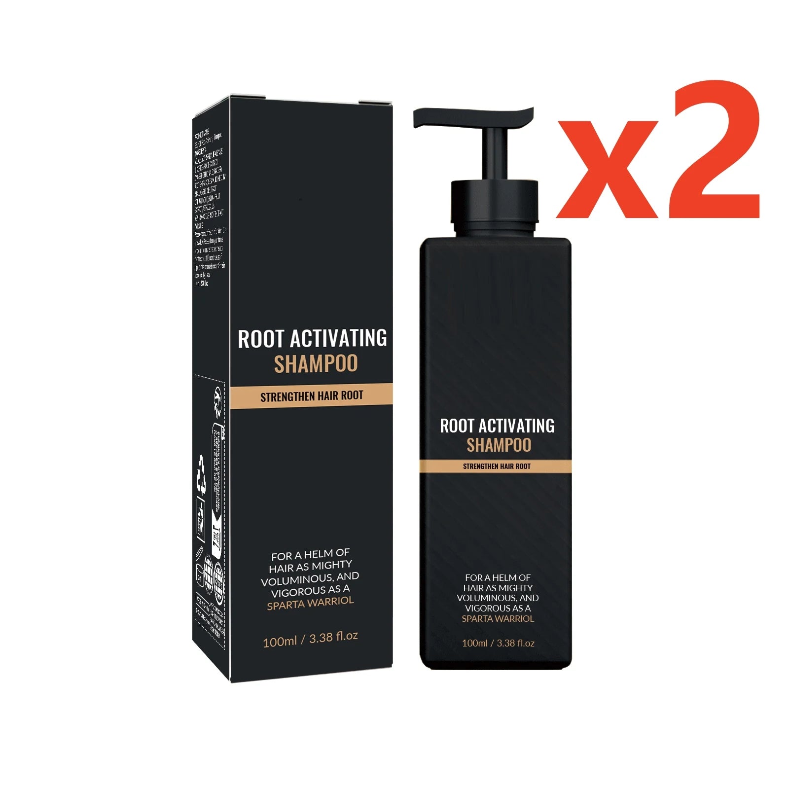 Hair Growth Shampoo for Men | Root Activator, Strengthening & Thinning Hair Treatment