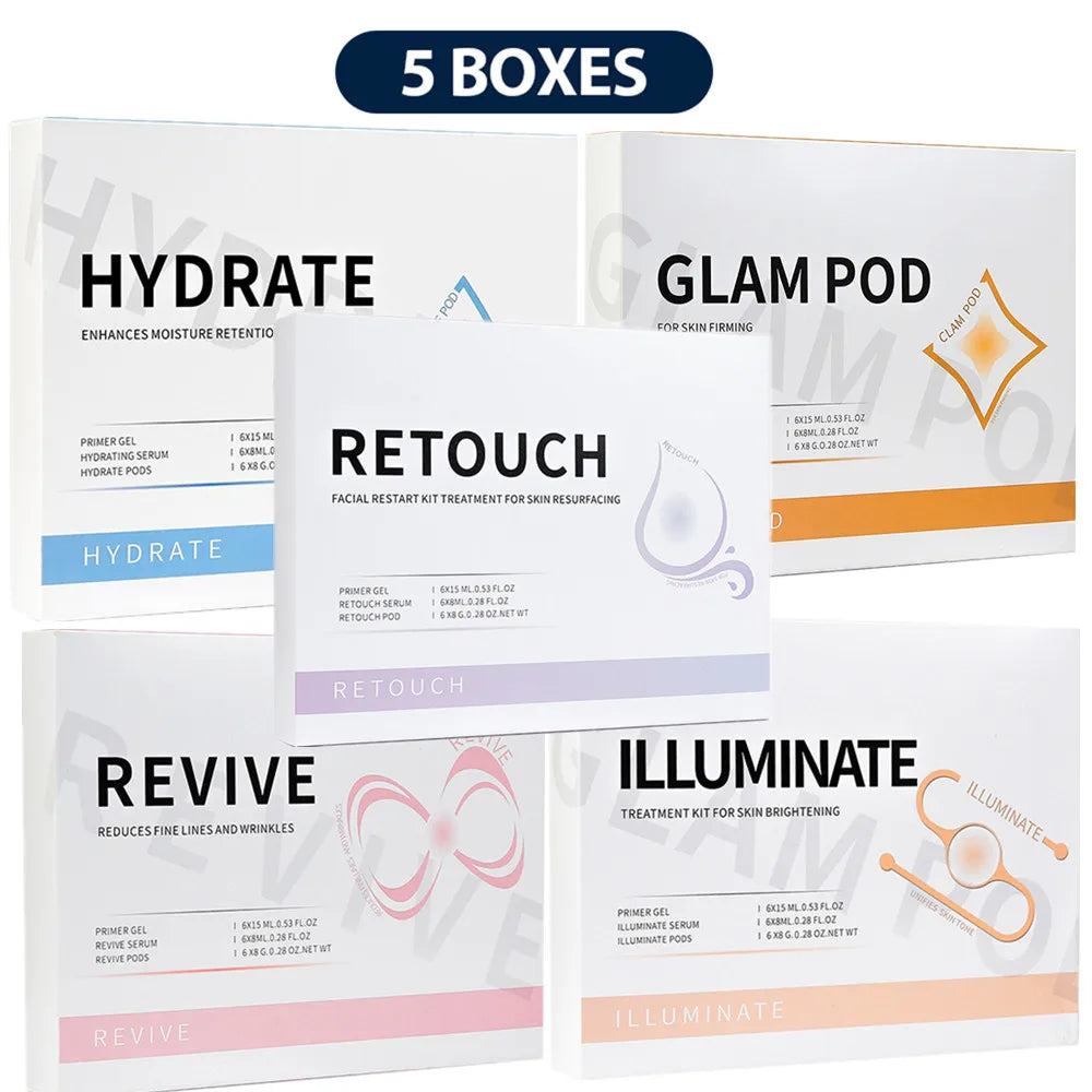 Bubble Facial CO₂ Beauty Machine & Revive Pods