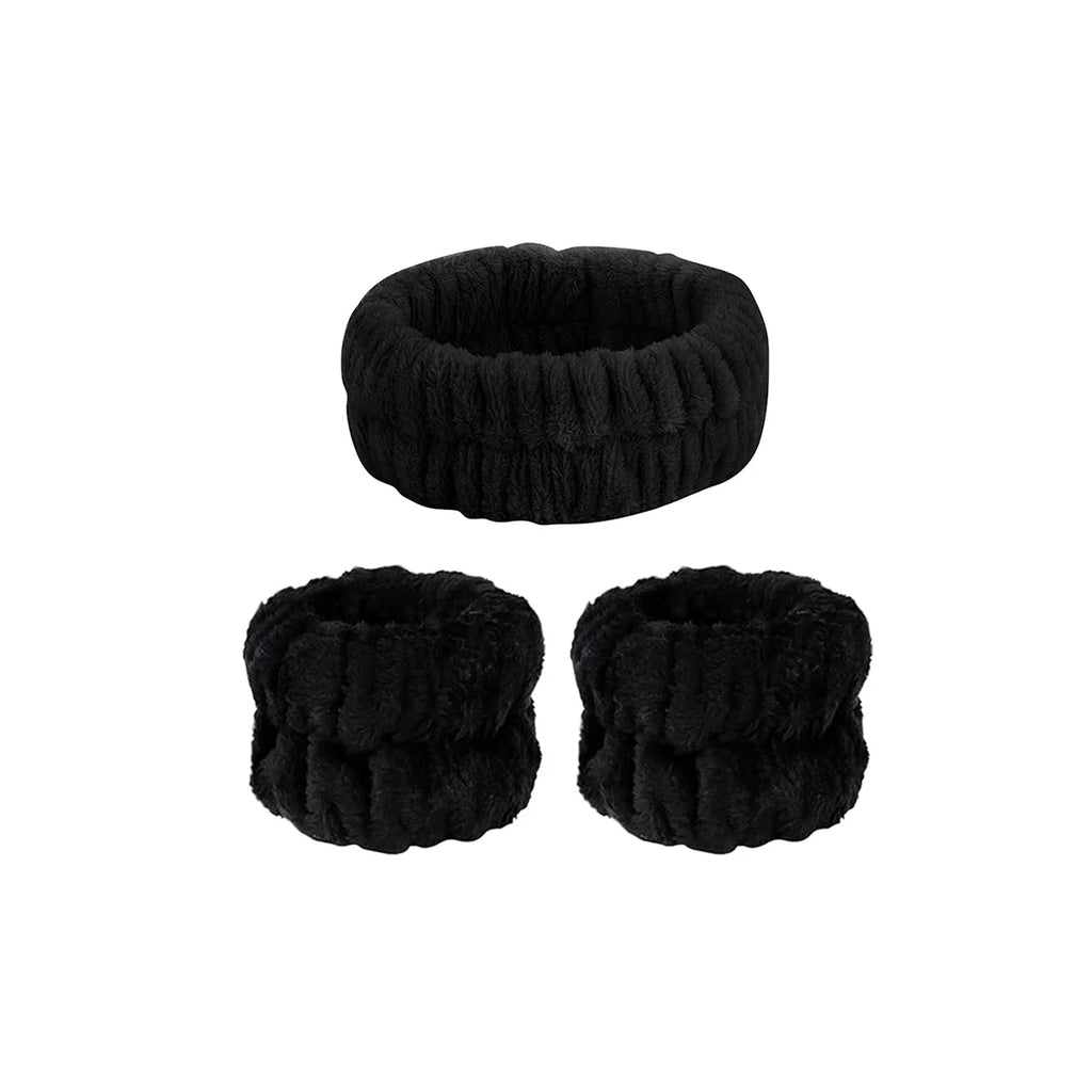 Face Wash Wristband & Headband Set