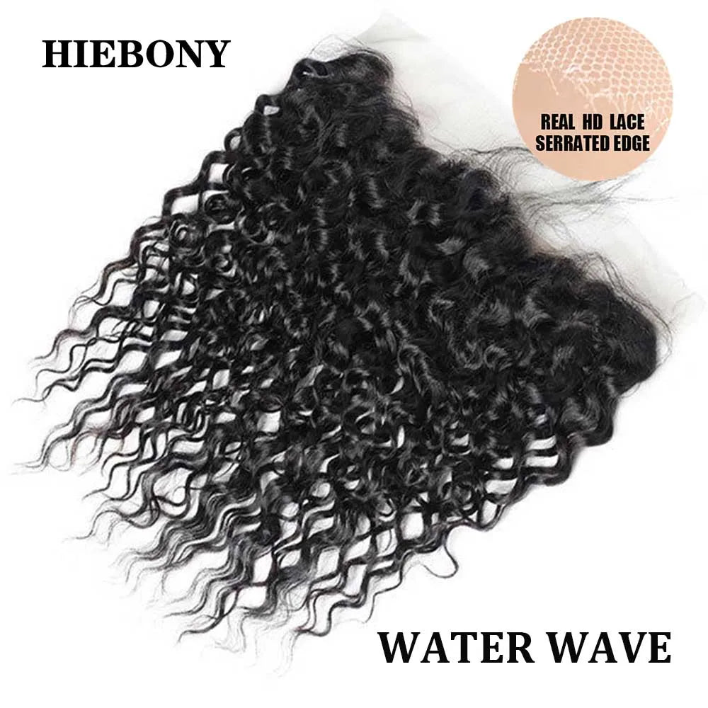 Skin-Like Water Wave Invisible HD Lace Front Closure