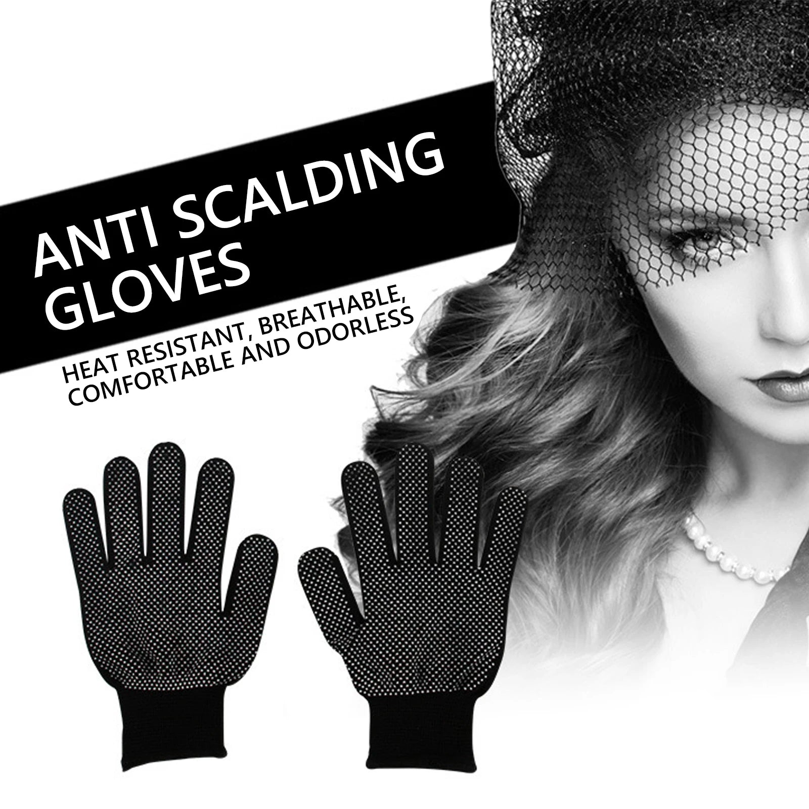 Heat-Resistant Finger Gloves (1 Pair)