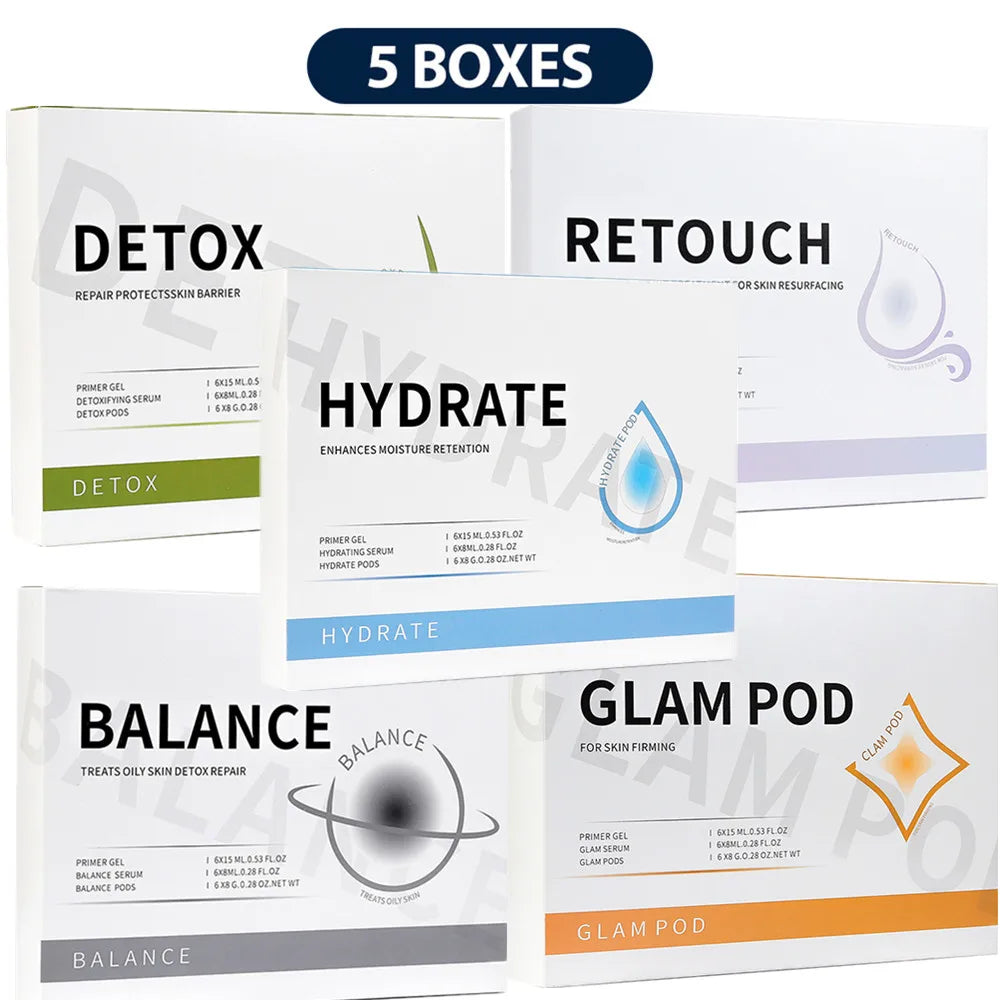 Bubble Facial CO₂ Beauty Machine & Revive Pods