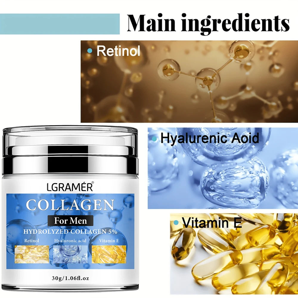 Men's Retinol Anti-Wrinkle Face & Neck Cream – 30ml