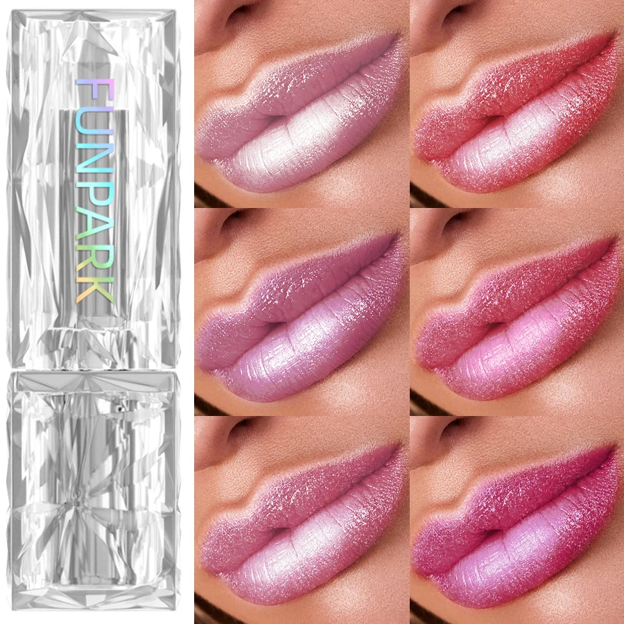 7-Color Metallic Glitter Lipstick