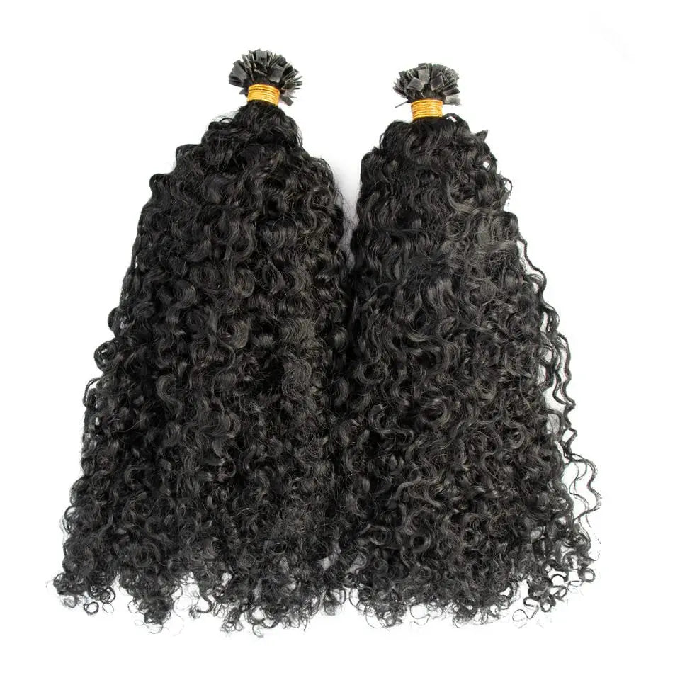 Flat-Tip Keratin Fusion Extensions