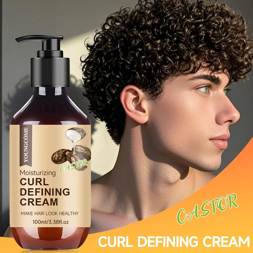 YOUNGCÔME Men’s Curling Cream (100ml)