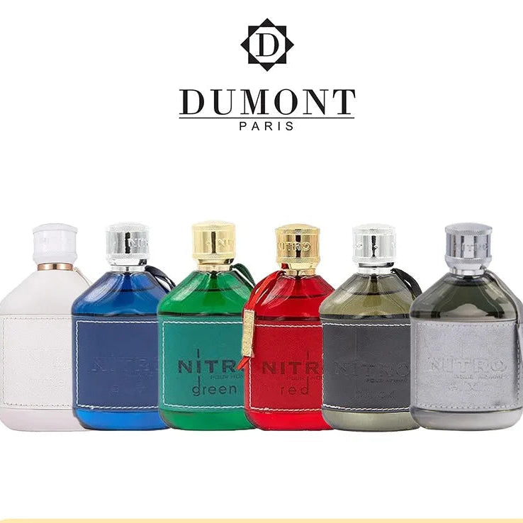Dumont Nitro Elixir Long-Lasting Arabic Cologne | Pheromone Fragrance for Men 100ml