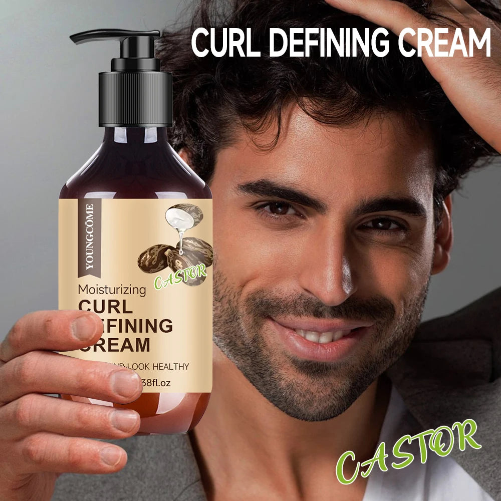 YOUNGCÔME Men’s Curling Cream (100ml)