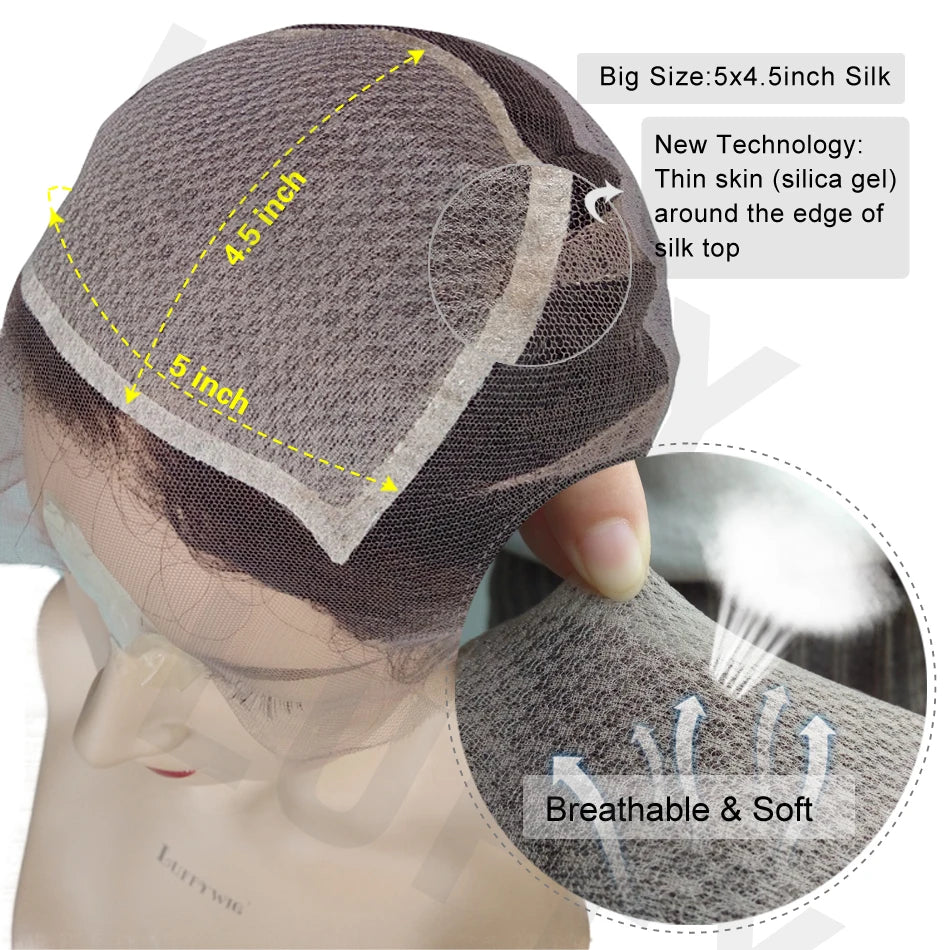 Silk Base HD Lace Front Wig – Silky Straight