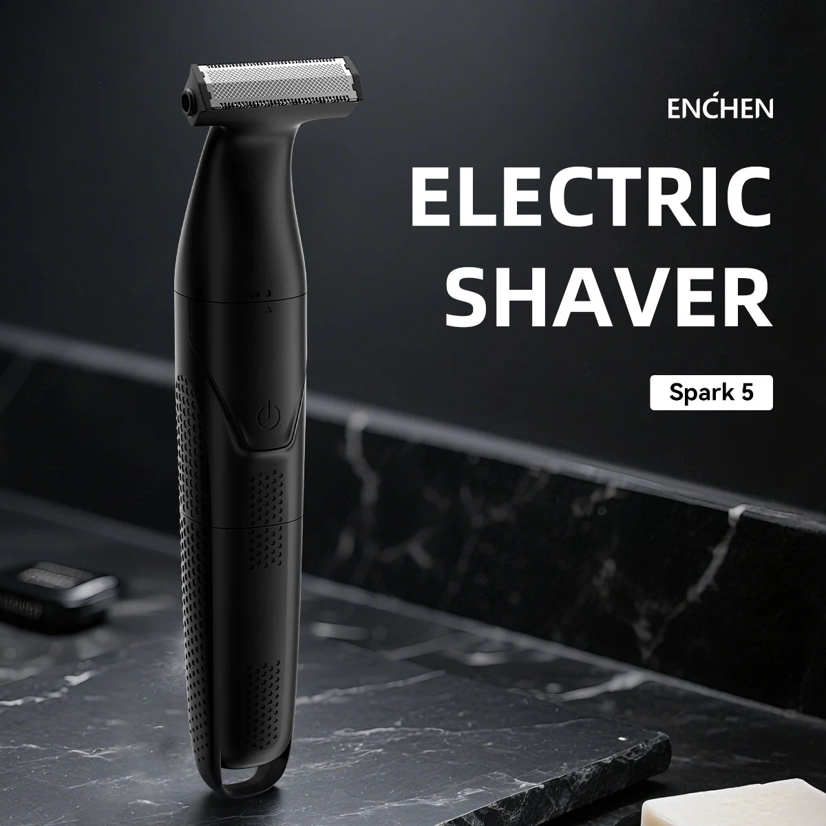 Waterproof Electric Body Hair Trimmer & Shaver IPX6 | 90-Min Battery, 5 Guide Combs