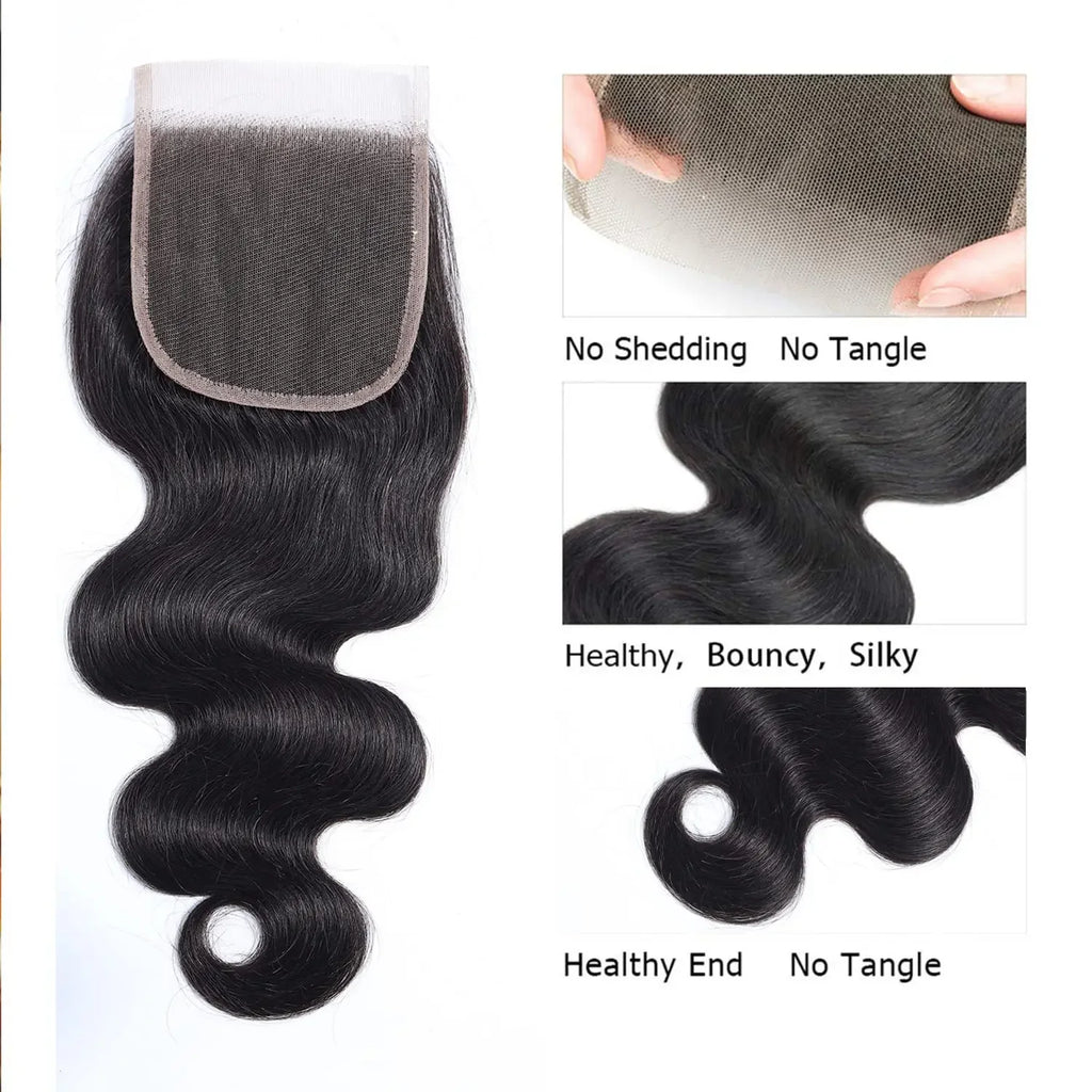 Body Wave HD Swiss Lace Closure