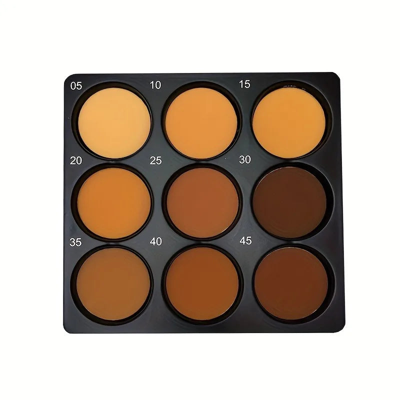 9-Color Waterproof Contour Palette