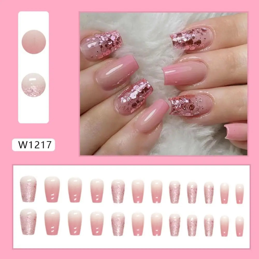 24-Piece Gradient Ombre Press-On Nails