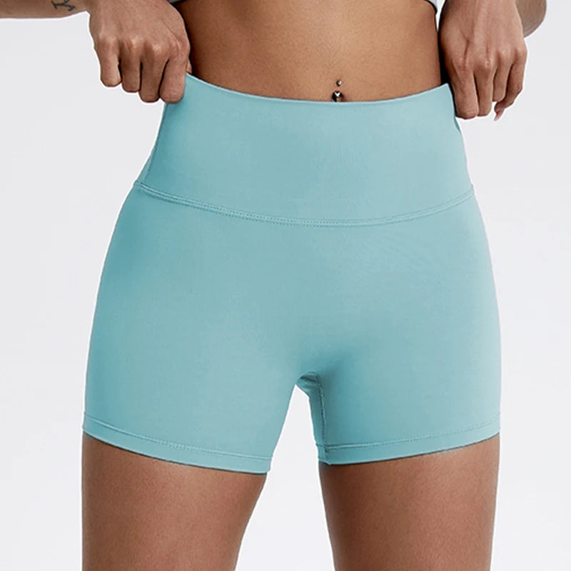 Women's High Waist Yoga Shorts | Buttock Lift Running, Cycling & Workout Leggings