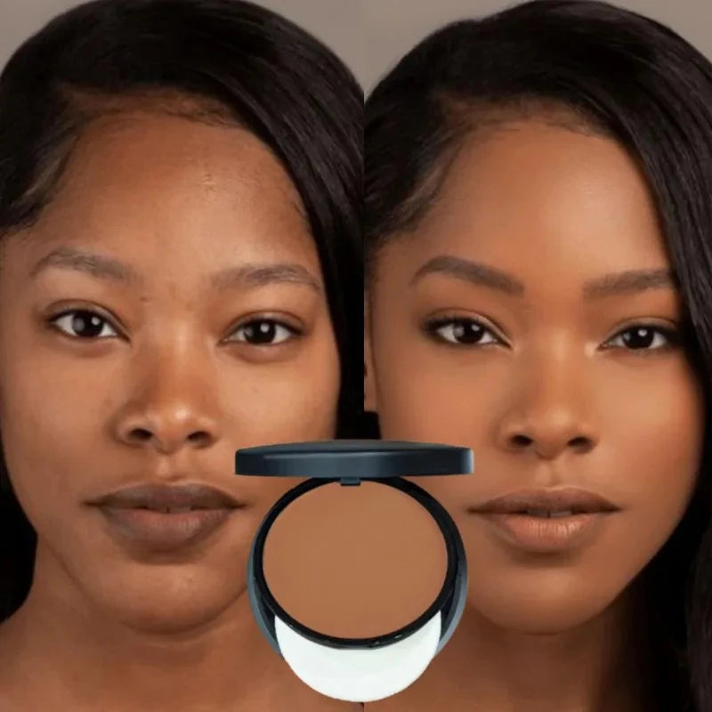 Natural Dark Skin Pressed Face Powder