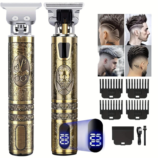 Men’s Electric T-Blade Trimmer Kit (Vintage Gold)