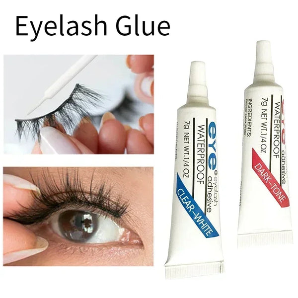 Quick-Dry Lash Strip Glue (Clear or Black)