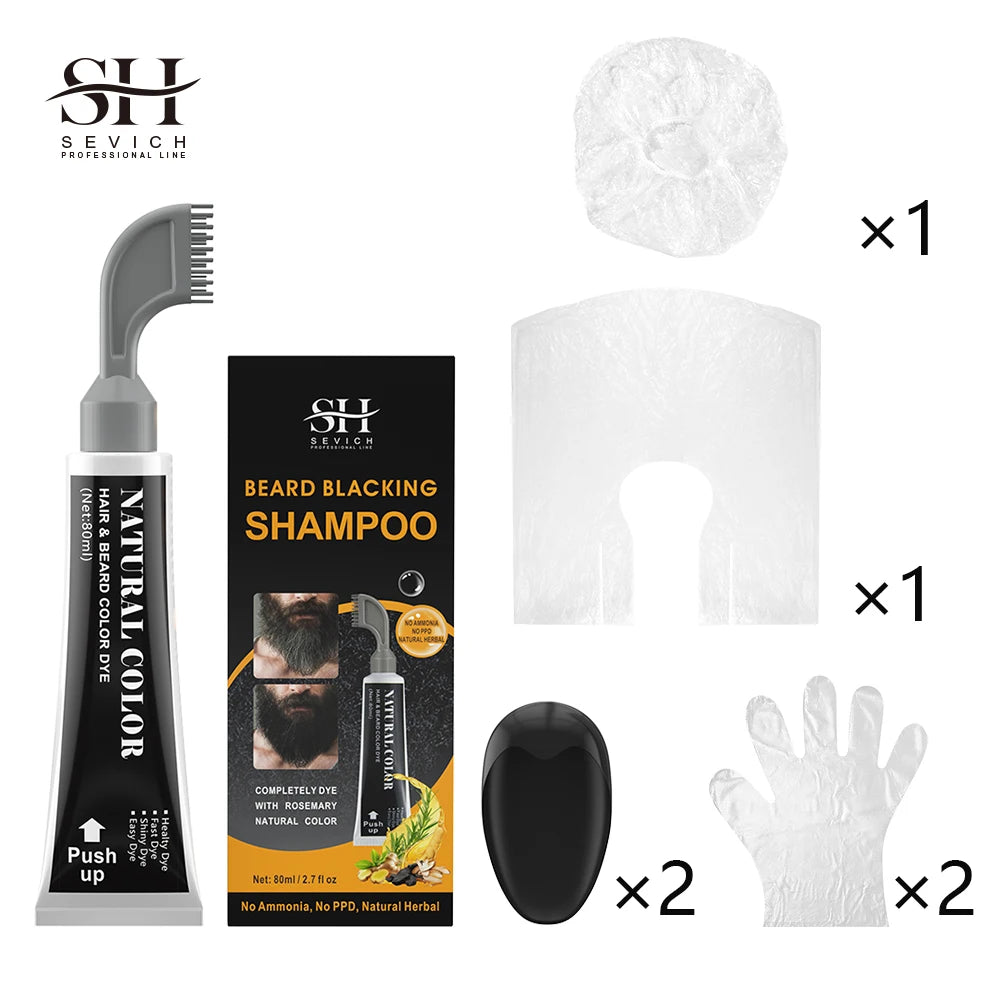 Beard Blackening Shampoo (Ammonia-Free)