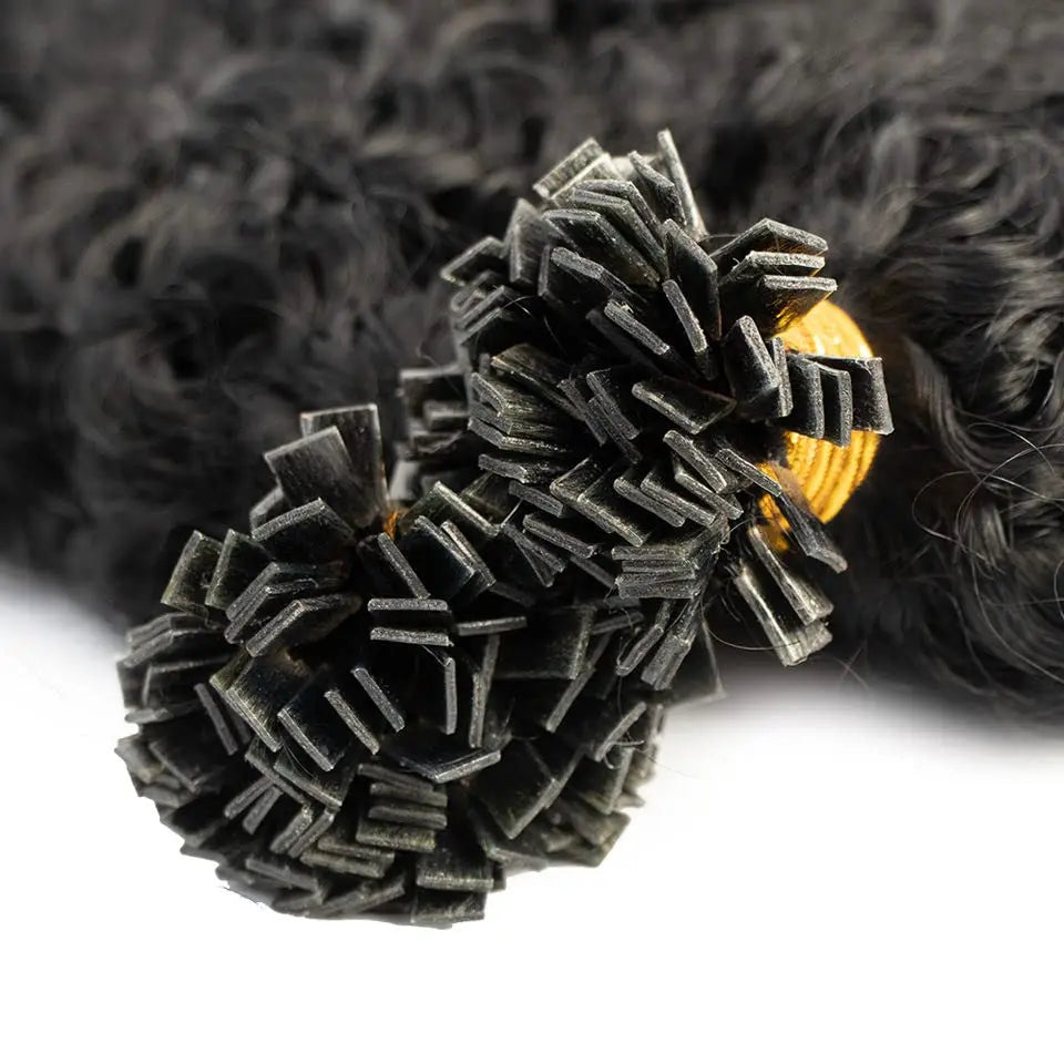 Flat-Tip Keratin Fusion Extensions