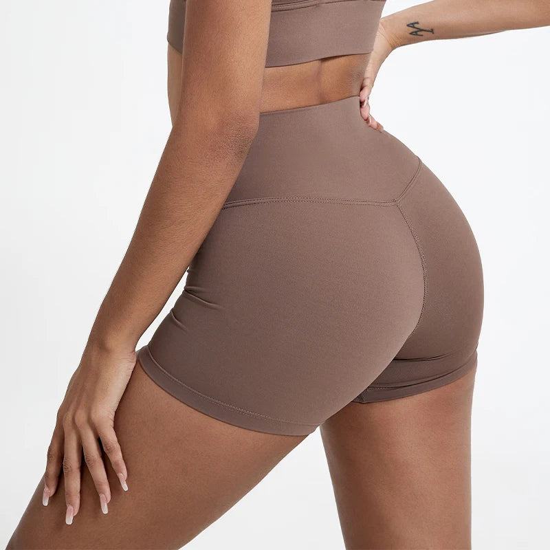 Women's High Waist Yoga Shorts | Buttock Lift Running, Cycling & Workout Leggings