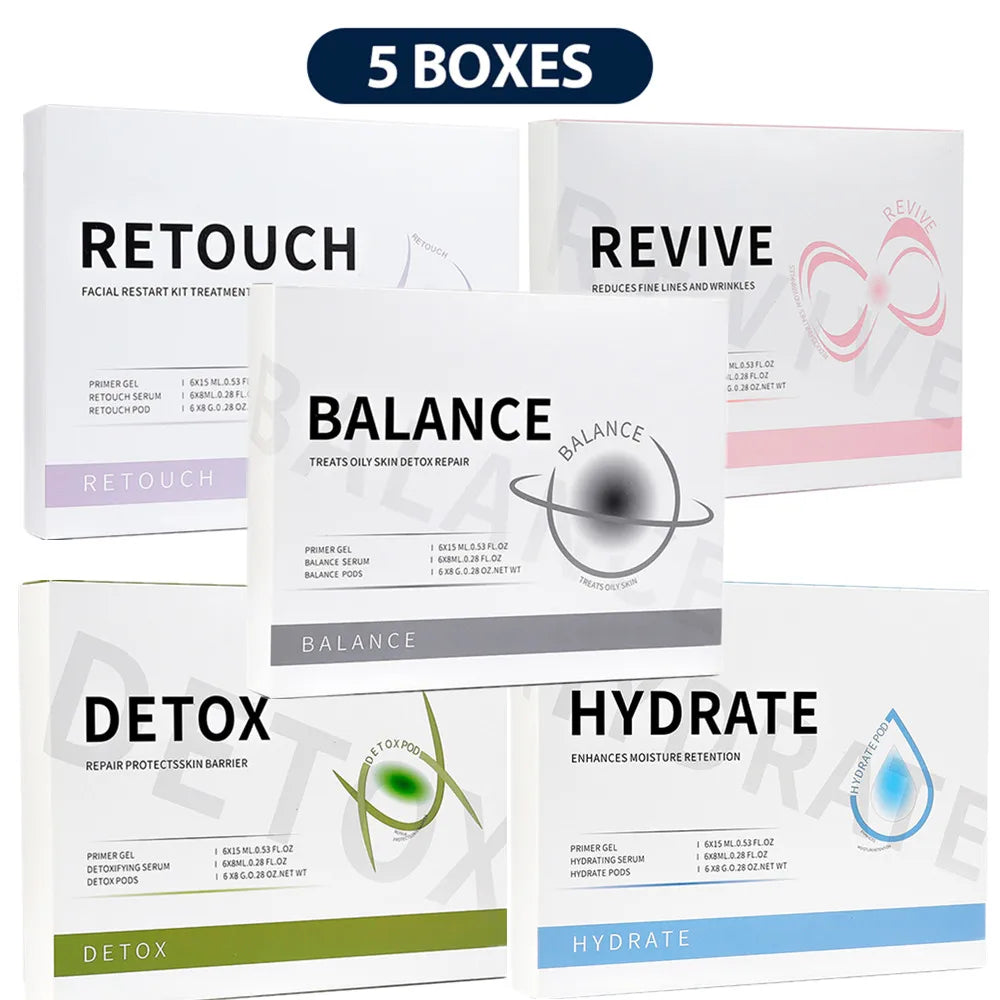 Bubble Facial CO₂ Beauty Machine & Revive Pods