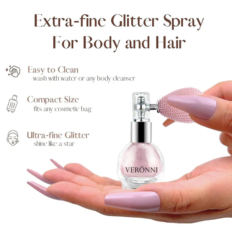 High Gloss Body Diamond Shimmer Spray Powder