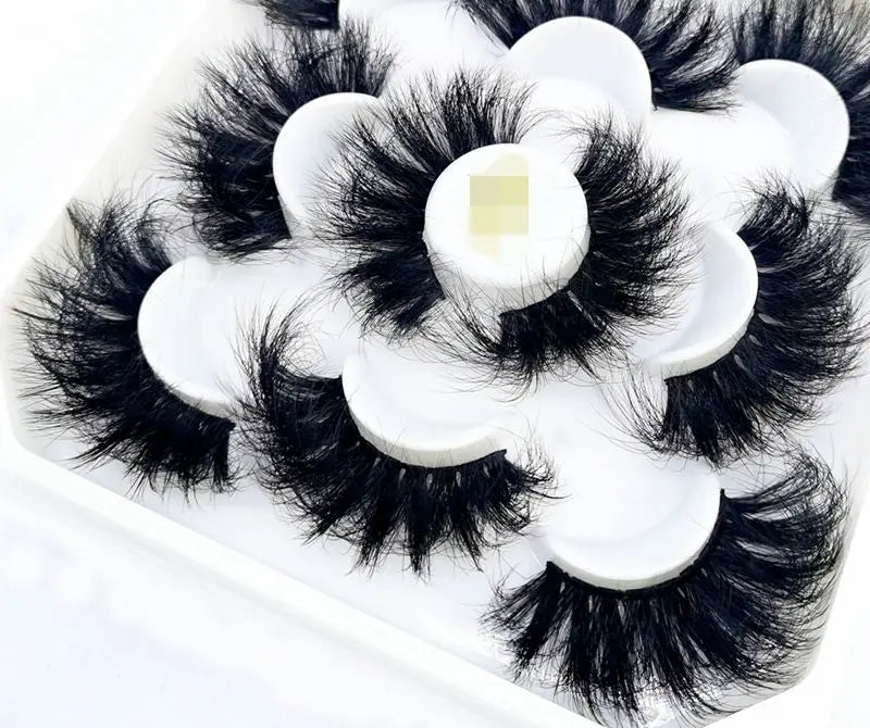 5-Pair 3D Faux Mink Lashes