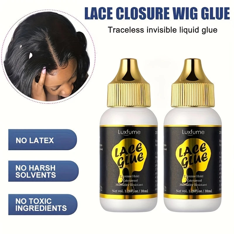 Waterproof Lace Wig Glue – Strong Hold, Latex-Free